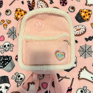 Preppy kids mini pink backpack